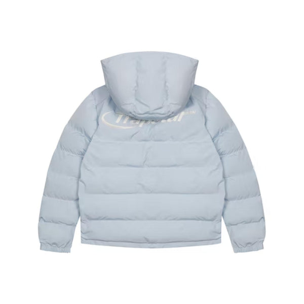 Trapstar able Hooded Puffer Ice Blue