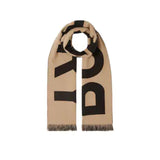 Burberry MU Logo Wool Knit Scarf