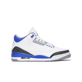 Jordan 3 Racer Blue Unisex Sneakers