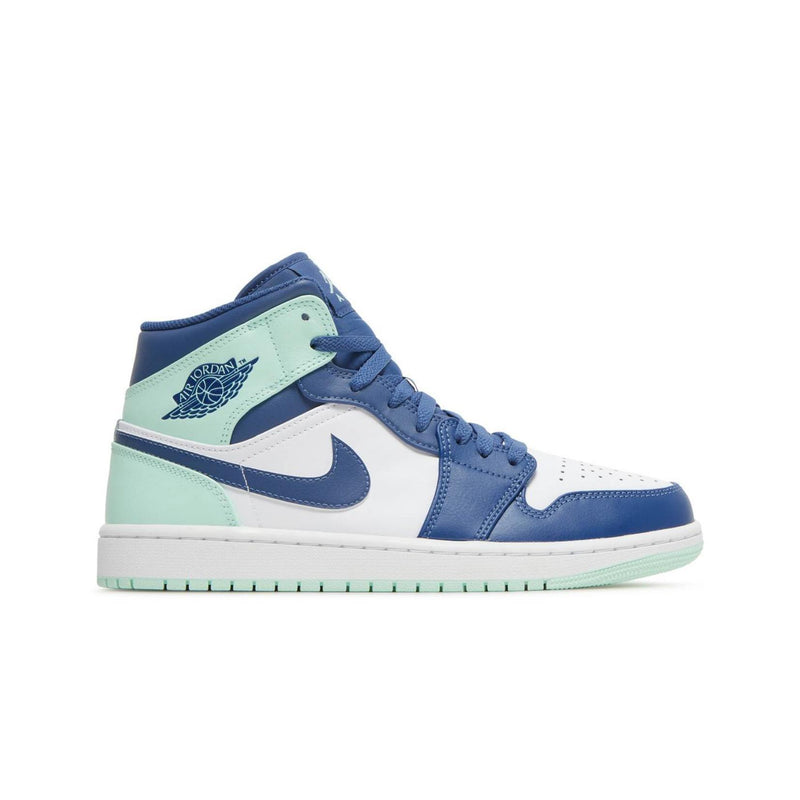 Air Jordan 1 Mid Blue Mint Unisex Shoes