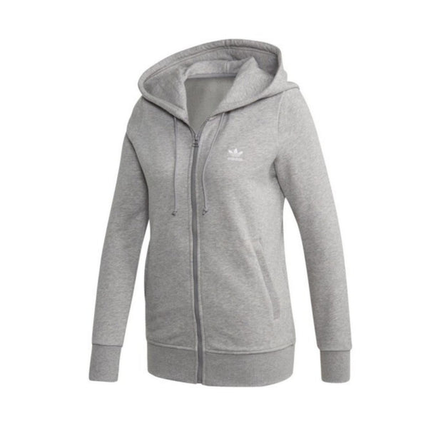 Adidas Originals Women's Zip Hoodie Grey