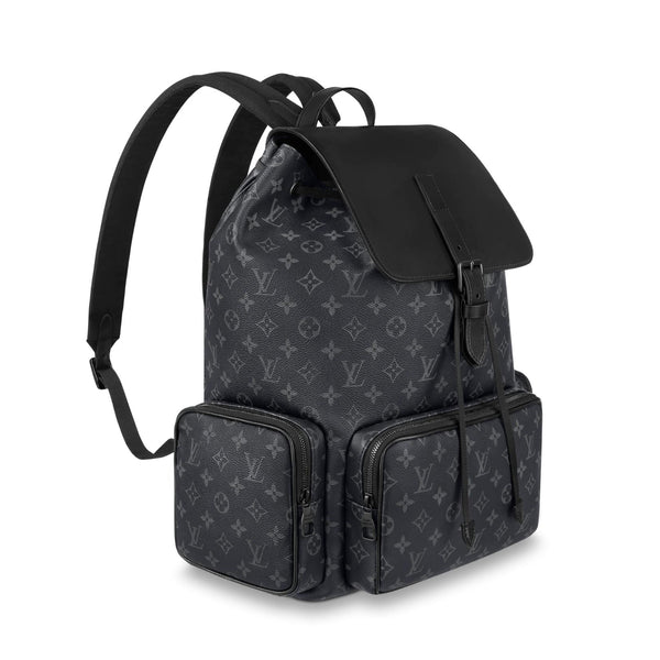 Louis Vuitton Trio Backpack Monogram Eclipse Coated Canvas