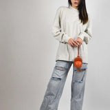 Fear of God Essentials Long-Sleeve Tee Light Oatmeal
