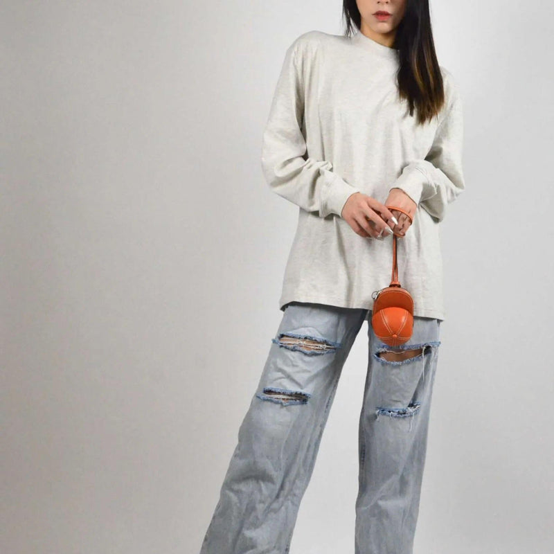 Fear of God Essentials Long-Sleeve Tee Light Oatmeal