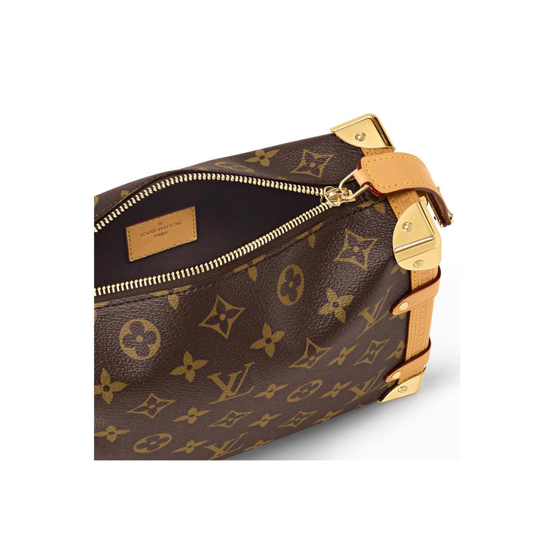 Side Trunk PM Bag - Luxury Monogram Canvas Brown