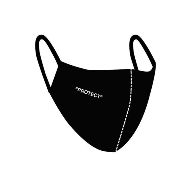 Hypezeus Iconic Microfiber Face Mask - "Protect" / "Too Close"