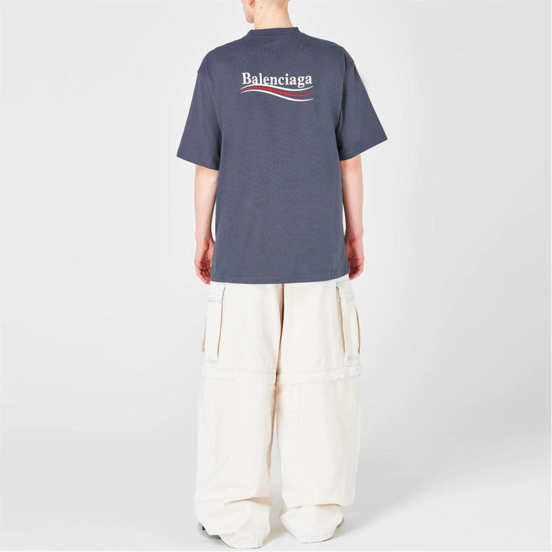 Balenciaga Embroidered Oversized Tee