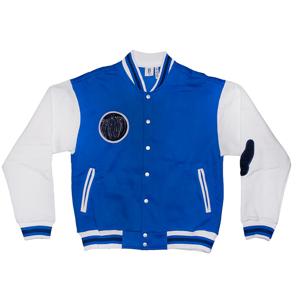 Brandtionary Blue Varsity Jacket