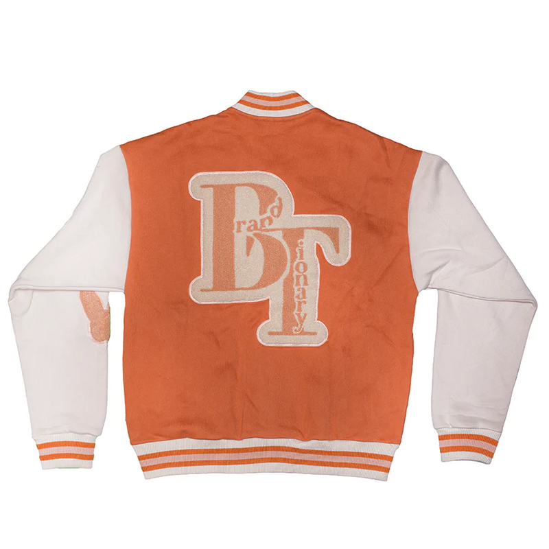 Brandtionary Brown Varsity Jacket