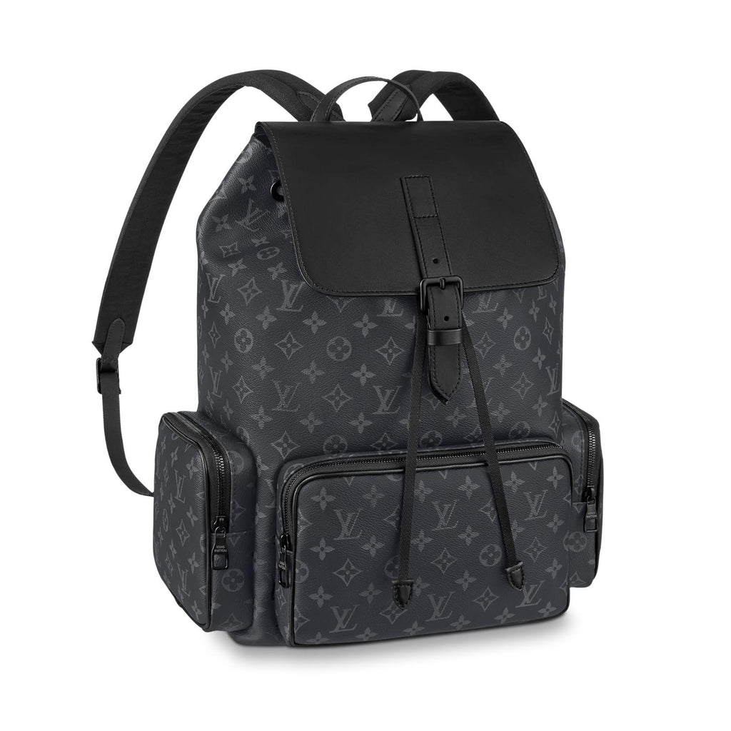 Louis Vuitton Trio Backpack Monogram Eclipse Coated Canvas – HYPEZEUS Louis Vuitton Trio Backpack Monogram Eclipse Coated Canvas – HYPEZEUS