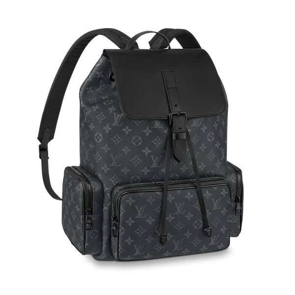 Louis Vuitton Trio Backpack Monogram Eclipse Coated Canvas