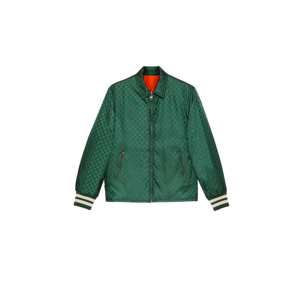 Gucci Reversible GG nylon jacquard jacket