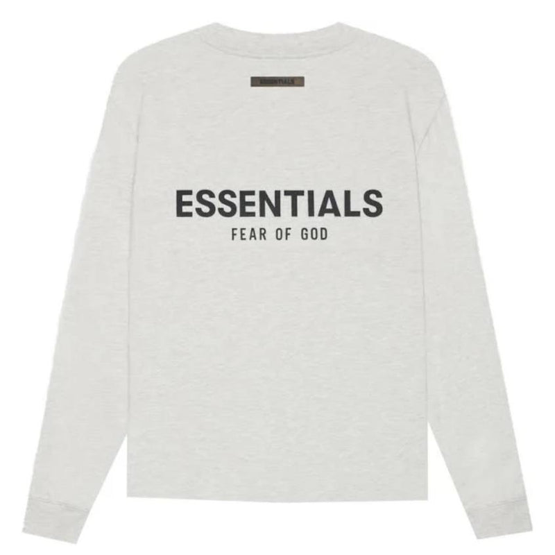 Fear of God Essentials Long-Sleeve Tee Light Oatmeal