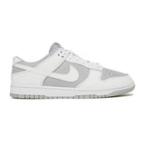 Nike Dunk Low Grey White Unisex Sneakers