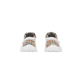 Burberry Vintage Check, Suede and Leather Sneaker Unisex Shoes