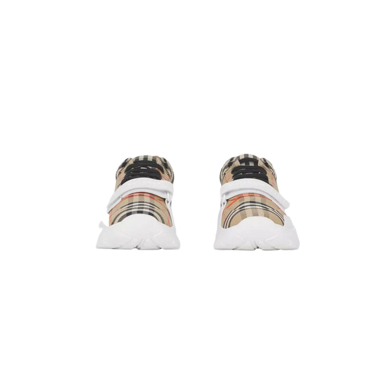 Burberry Vintage Check, Suede and Leather Sneaker Unisex Shoes