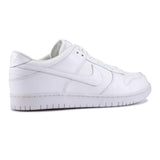 Nike Dunk Low Triple White Unisex Sneakers